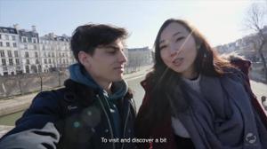 Молодая азиатка ебется в ванной с французом - скриншот #1